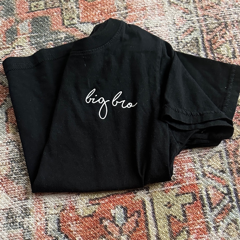 Black 'Big Bro' T-Shirt